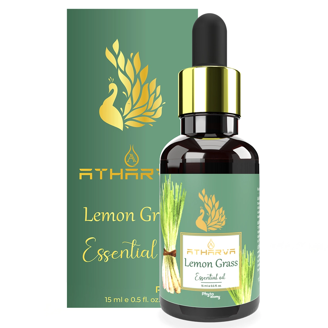 RBV B2B Atharva Lemon Grass Essential Oil (15ml)-12 Pcs.